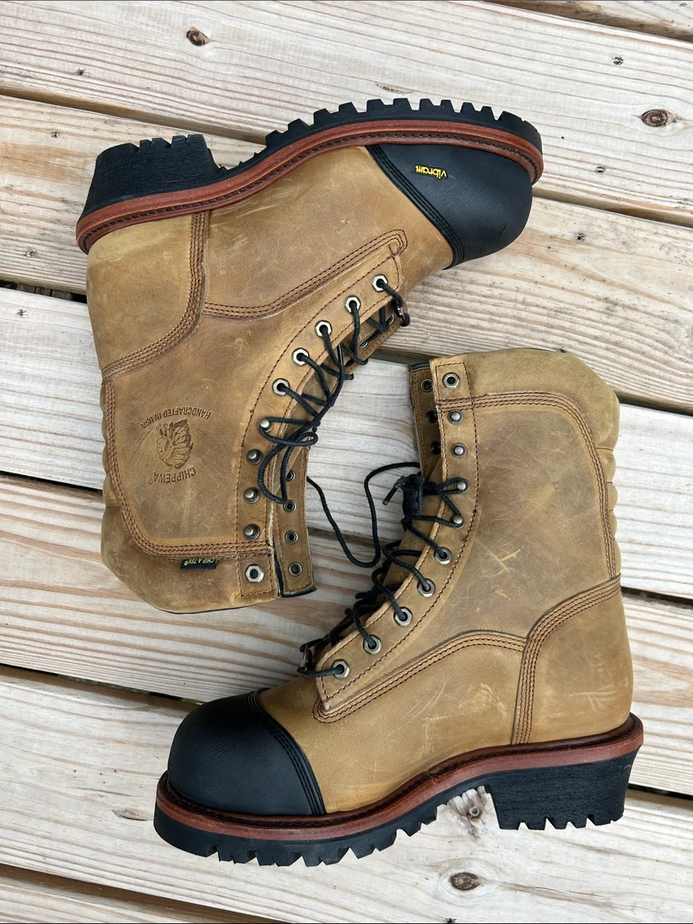 Chippewa Super Logger 9” Waterproof Insulated  Work Boots Men’s Size 11 EEE Wide